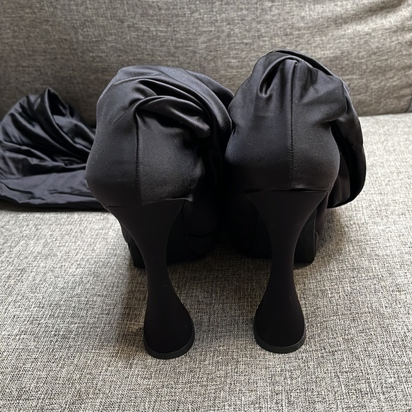 JEFFREY CAMPBELL Pantalones Platform Boot, BLACK SIZE 6 1/2 - Picture 11 of 15